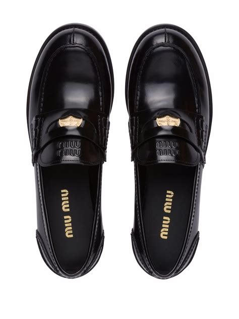 miu miu jennie|Miu Miu Penny Loafer .